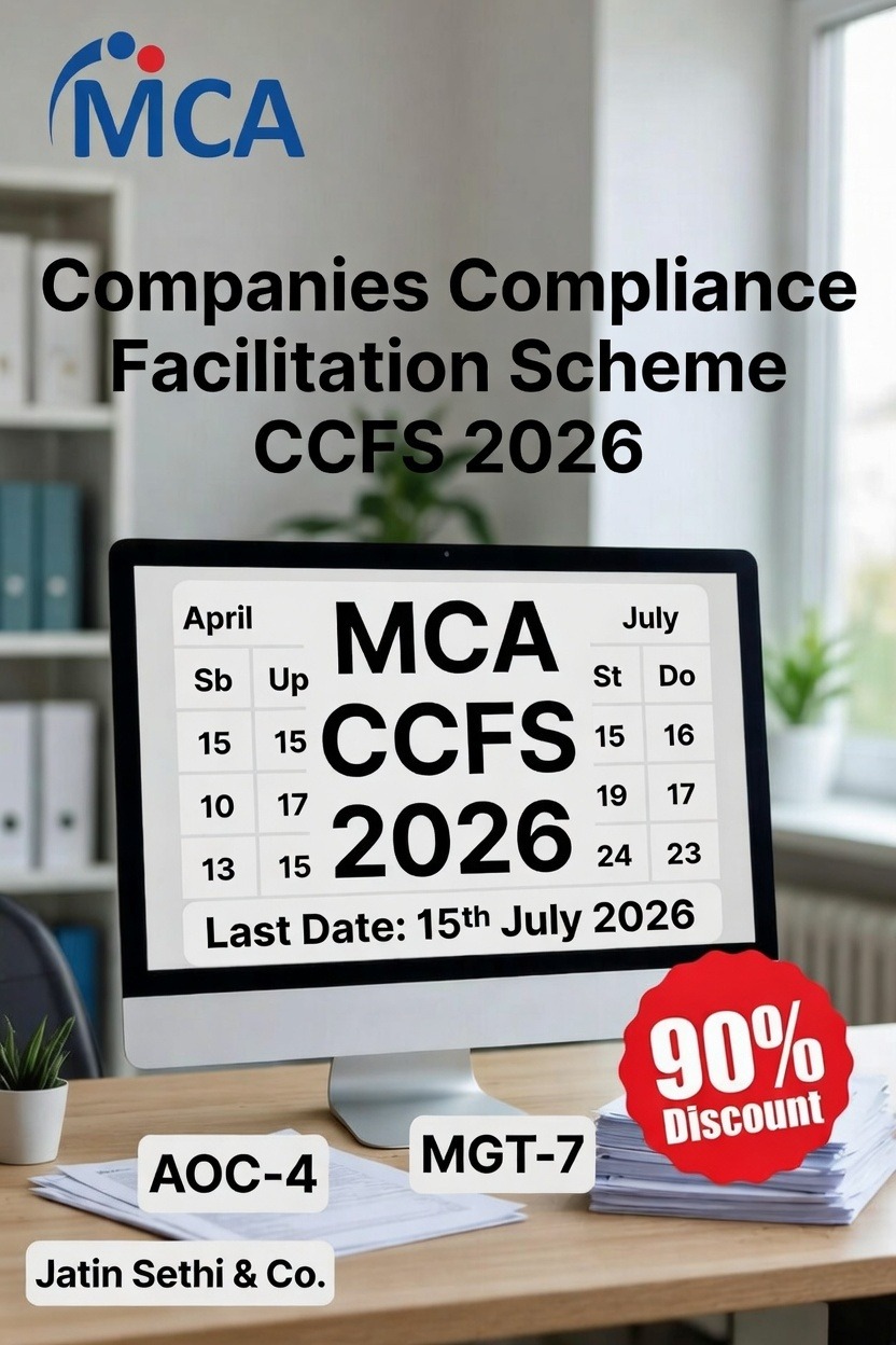 MCA Launches Companies Compliance Facilitation Scheme (CCFS) 2026: A Golden Opportunity to Regularize Pending Filings with Massive Fee Relief