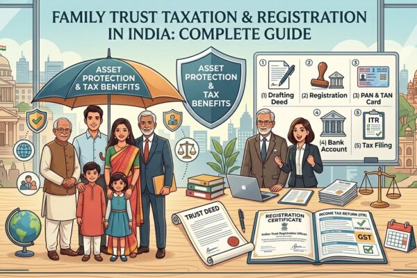 Family Trust Taxation & Registration in India: Complete Guide