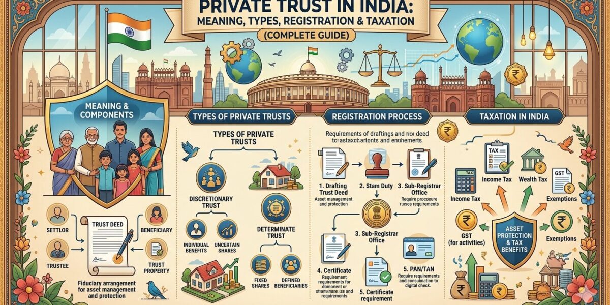 private trust registration in india