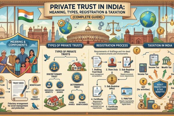 Private Trust in India: Meaning, Types, Registration & Taxation (Complete Guide)