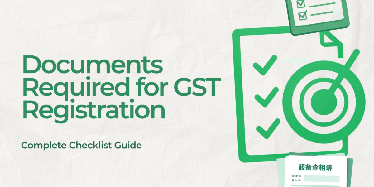Documents Required for GST Registration: Complete Checklist
